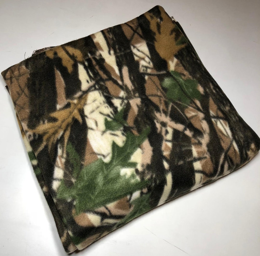 Zoofleece Green Tree Snow White Camo Camouflage Hunting Sport - Etsy