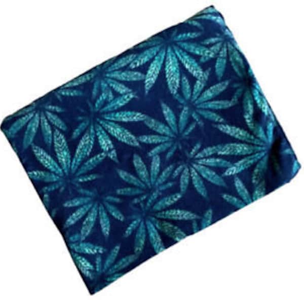 ZooFleece Pot Weed Cannabis Marijuana Grass Green Plant Fleece Blanket Quilt Throw Comfortable Gift 50X60”