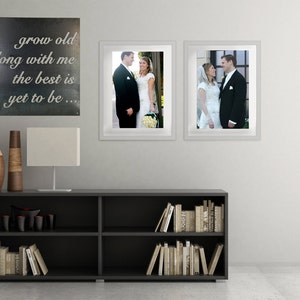 Grow Old With Me The Best is Yet to Be, Gift, Wedding, Metal Sign image 1