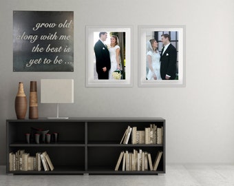 Grow Old With Me The Best is Yet to Be, Gift, Wedding, Metal Sign