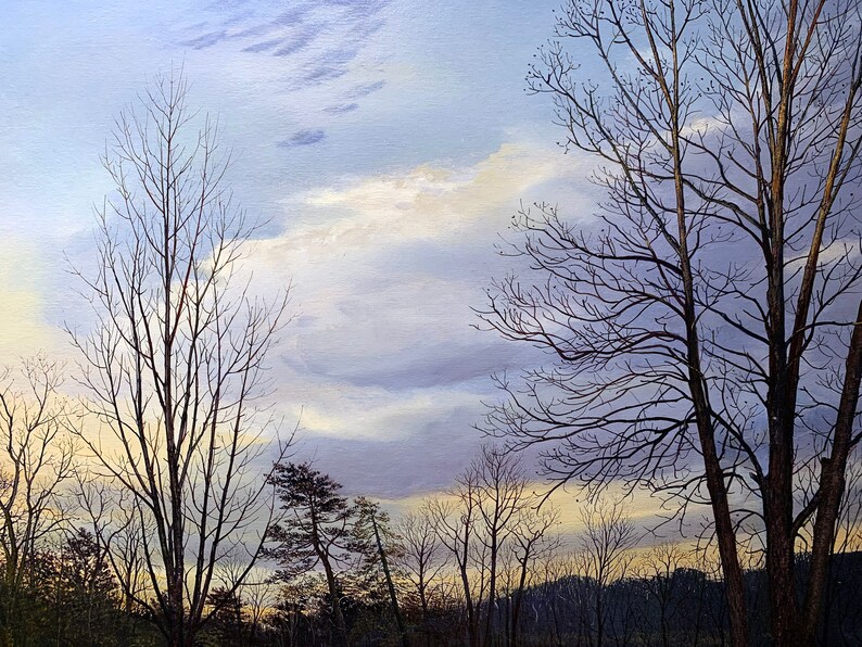 PATRICK RUANE Original Painting sunspot Oil on Canvas, New Framing ...