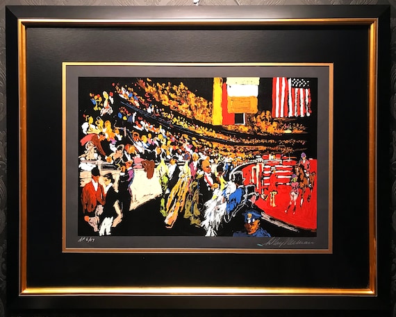 LeRoy NEIMAN Original Serigraph "International Horse Show, New York"