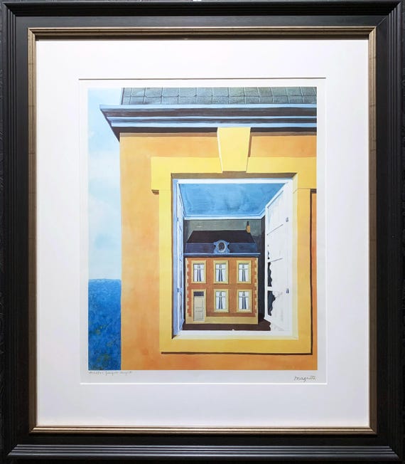 RENÉ MAGRITTE "Eulogy of the dialectic" from "The philosophy and the paintings of Renè Magritte " portfolio