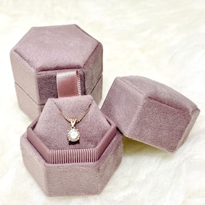 1/3X Jewellery Jewelry Gift Box Case For Ring Square ColorfuYJH2 
