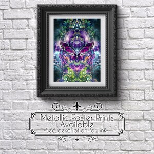 Fantasy Butterfly Tapestry - Whimsical Wall Art for Home Decor, Unique Boho Wall Decor image 6