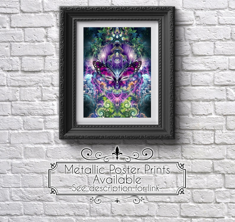 Fantasy Butterfly Tapestry - Whimsical Wall Art for Home Decor, Unique Boho Wall Decor image 6