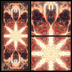 Muladhara YOGA MAT, Chakra, Fractal, Visionary Art, Spiritual, Psychedelic, Cosmic, Eco, Meditation, Zen, Pilates, Fitness, Healing