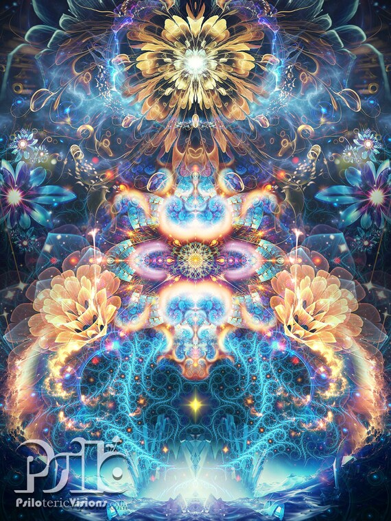 Polaris North Star POSTER, North Star Art, Visionary Art