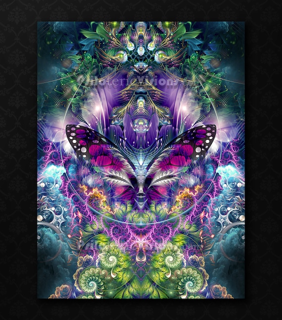 Fantasy Butterfly Tapestry - Whimsical Wall Art for Home Decor, Unique Boho Wall Decor