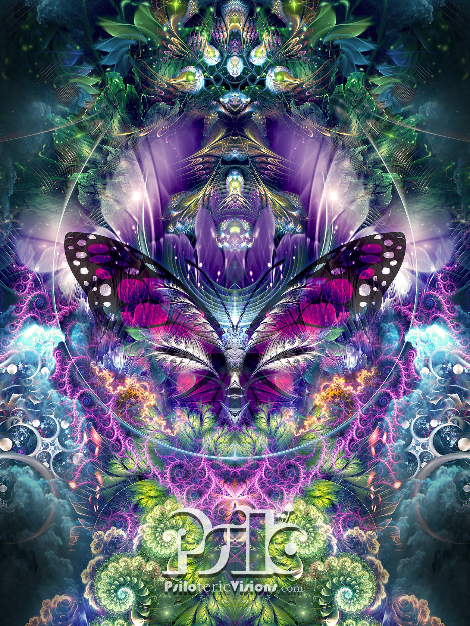 Psychedelic Fractal Art