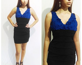 sweet storm royal blue dress