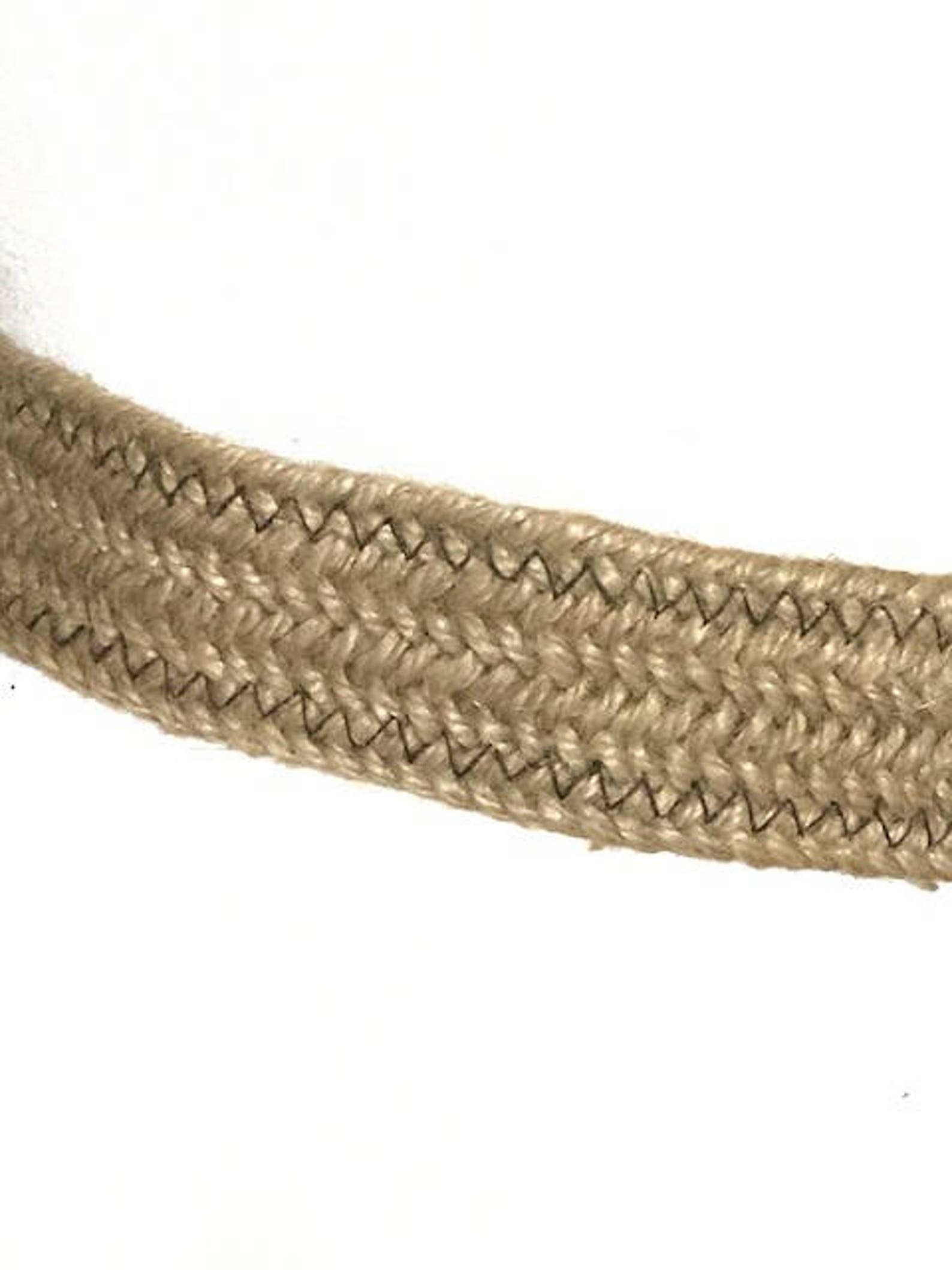 Wide Belt Made of Rope Vintage Rustic Natural Color Fit Small Etsy