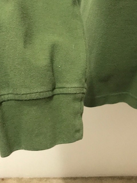 Vintage Tommy Hilfiger Green Polo Men's Long Sleeve | Etsy