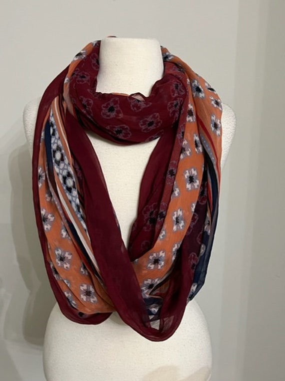 Women's Scarf, Infinite Scarf, Multiple Colors wi… - image 3