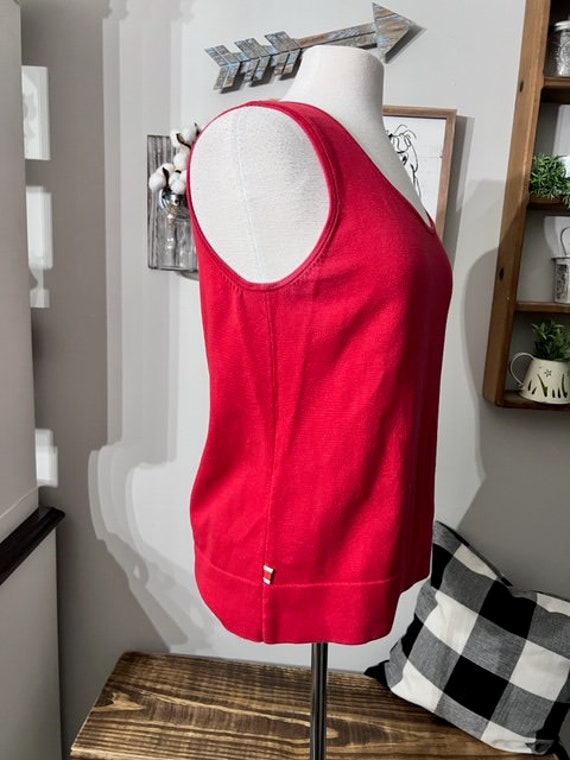 Vintage Red Cardigan with Top, Women's Cardigan S… - image 7
