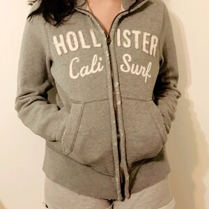 hollister yellow denim jacket