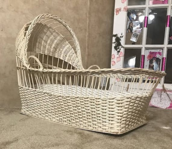 antique bassinet