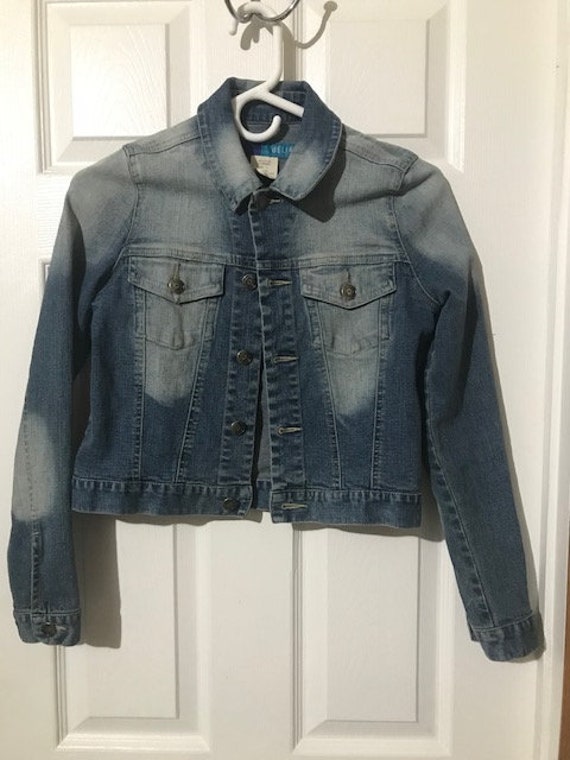 90's Delia's Denim Jacket, Crop Denim Jacket, Den… - image 10