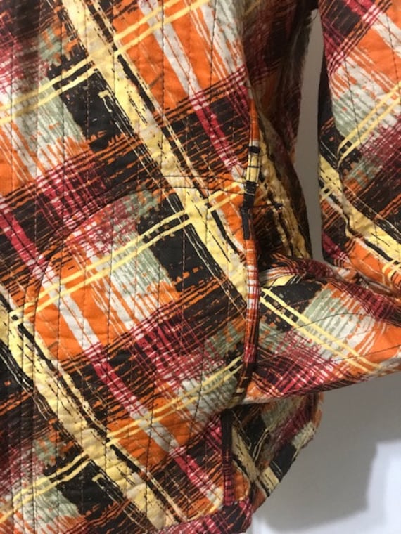 Boho Chic Reversible Jacket with pockets, Cotton … - image 8