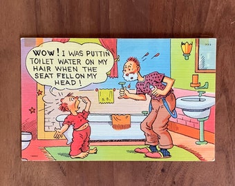 Vintage Comic Postcard