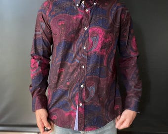 Tommy Hilfiger Paisley Oxford Shirt Medium