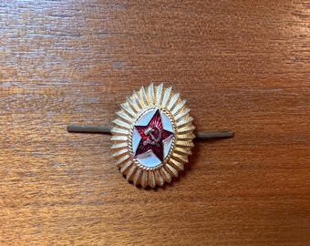 Soviet Russian Military Hat Insignia
