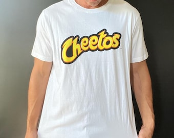 Mens White Cheetos T-shirt Large