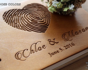 Custom Guest Book  Wedding GuestBook Wood Personalized Guest Book Wedding Guest Book ideas Guest book  wedding Rustic Wedding Guest Book