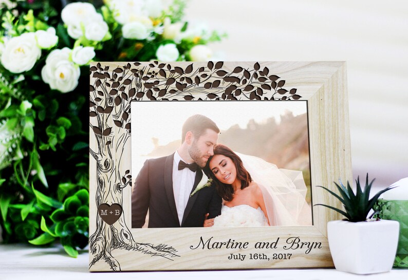 Wedding Photo Frame Custom Gift Gifts For