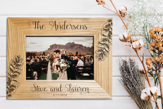 Personalized Wedding Photo Frame Gifts For Couple