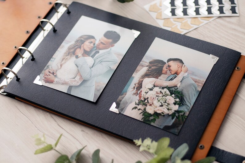 Wedding Photo Album Anniversary Gift for Parents Custom Etsy