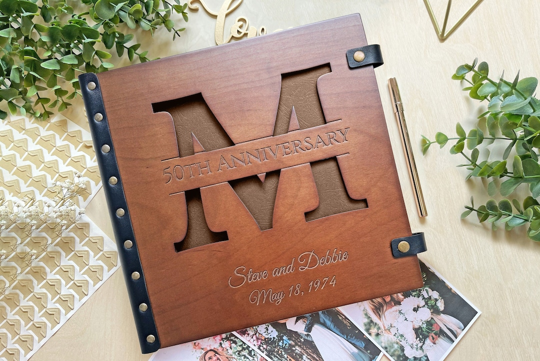 50th Anniversary Gift for Couples, 50th Anniversary Albums, Anniversary ...