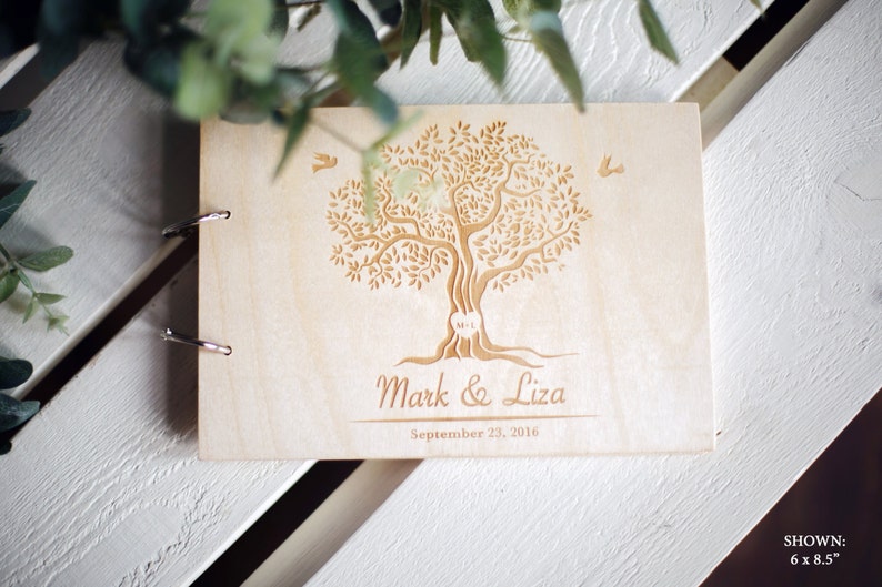 Guest Book Wedding Guest Book Tree Wedding guest book ideas Guest book for wedding Wedding Guest Book Rustic Wedding 5 image 1