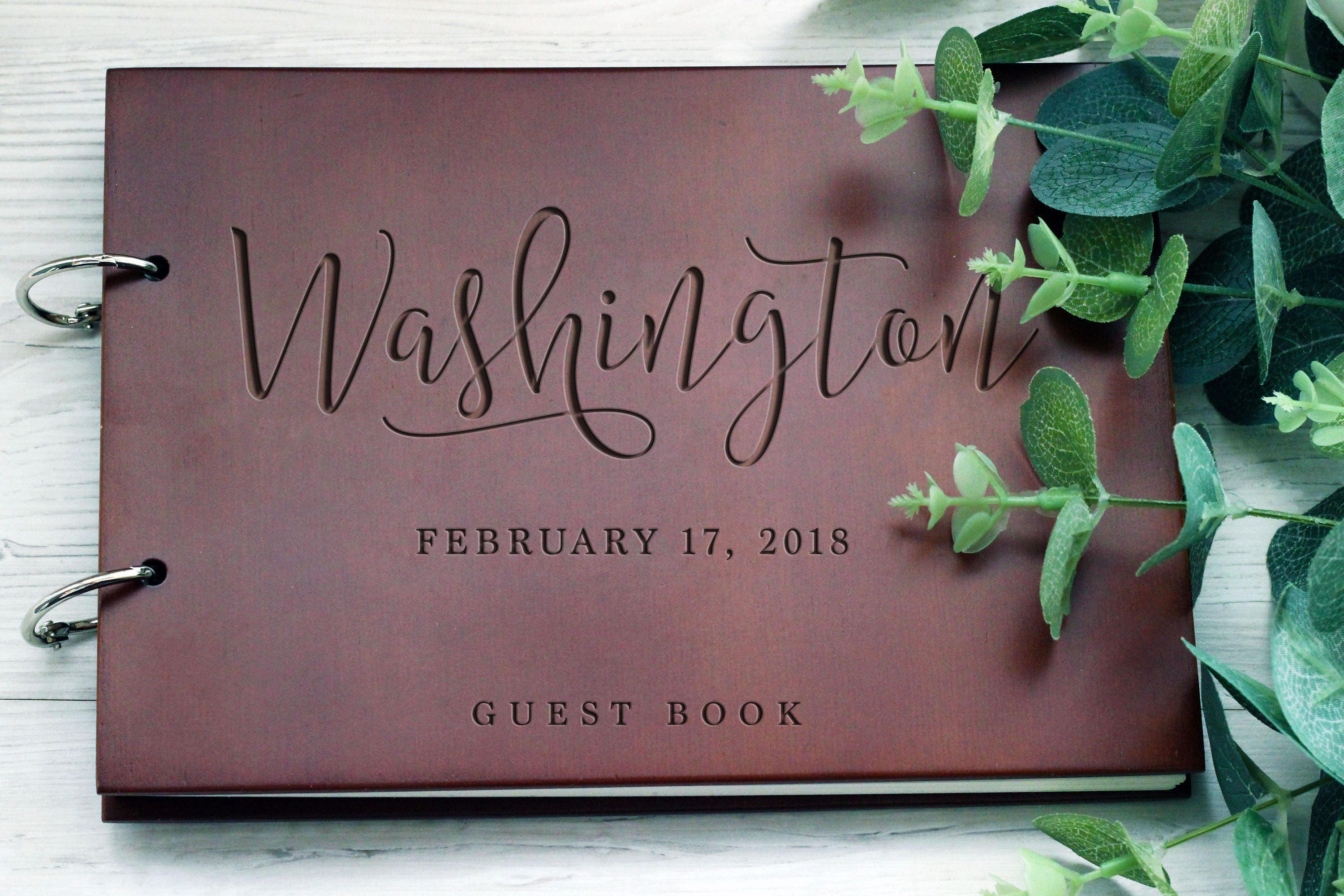 Rustic Wedding Guest book ideas Wood Wedding Guest book Wood Etsy