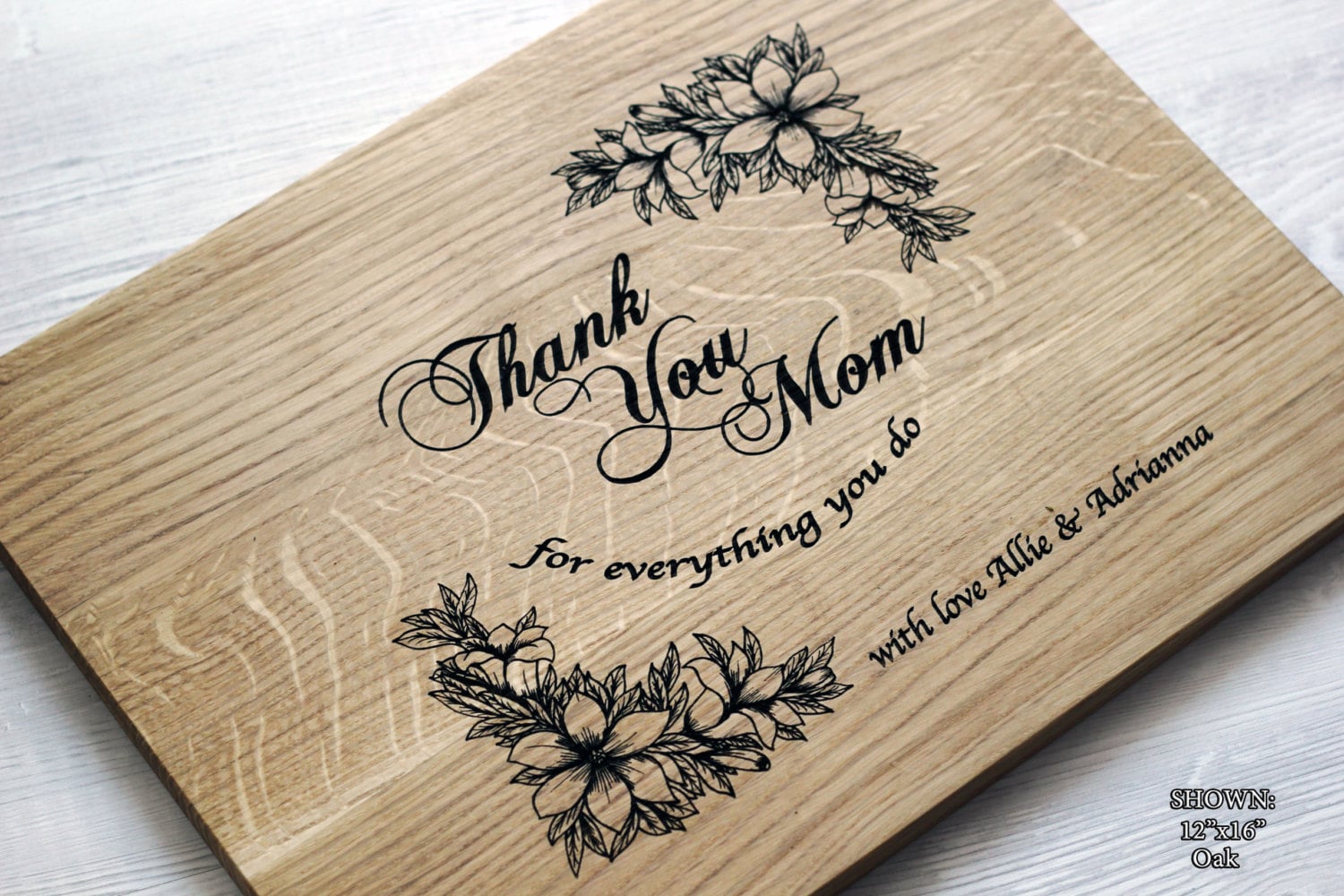 Mother's Day Cutting Board Gift for Mom Best MOM Lasered Etsy