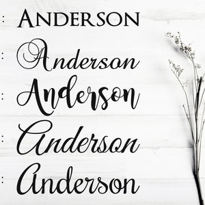 Wedding Family Name Sign Wedding gift for couple Personalized Family Name Wedding Established Sign Custom family sign Anniversary gift ra 2 image 6