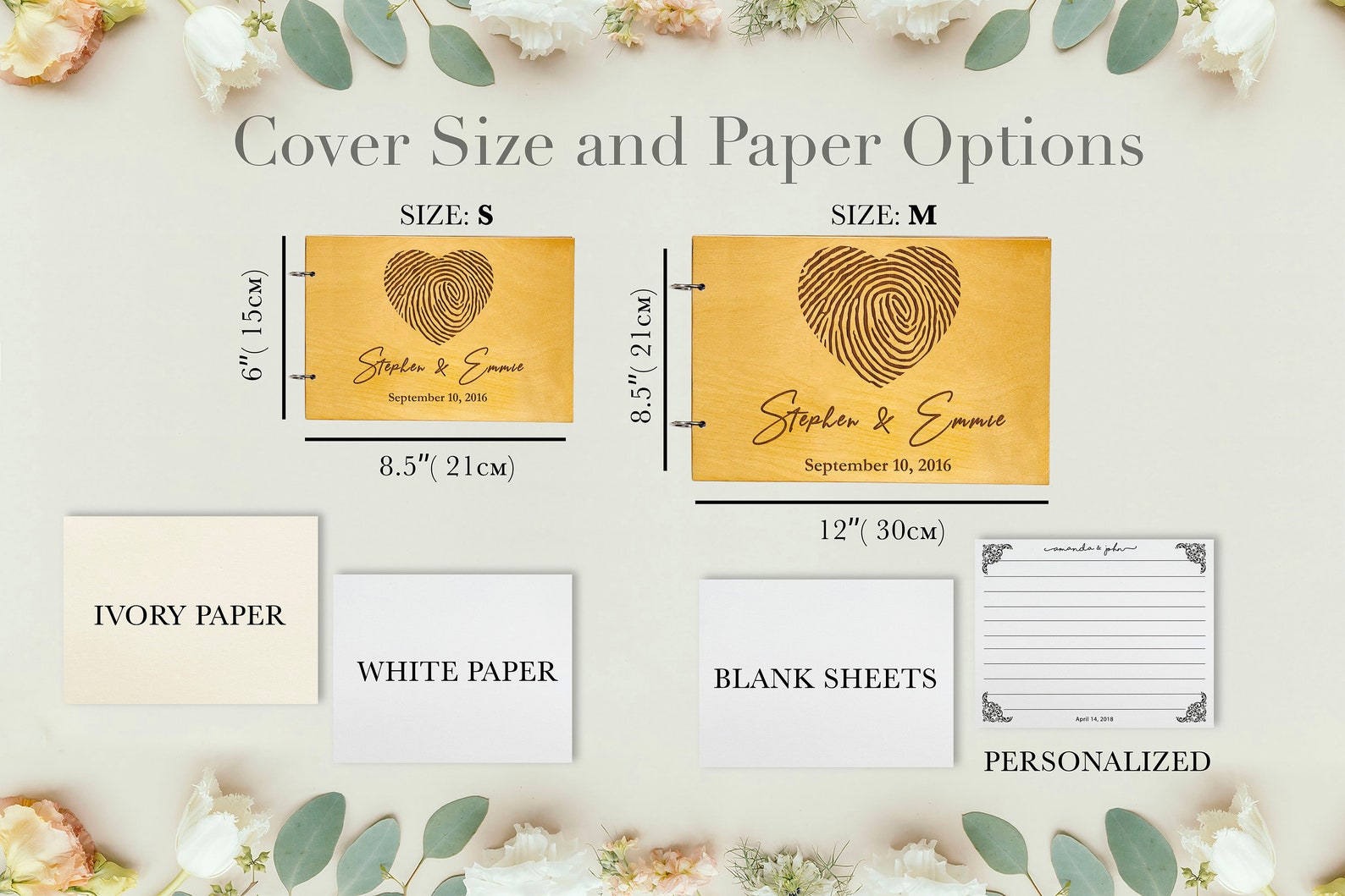 Rustic Guest Book Wedding Guest Book Wood Guestbook Wedding Etsy