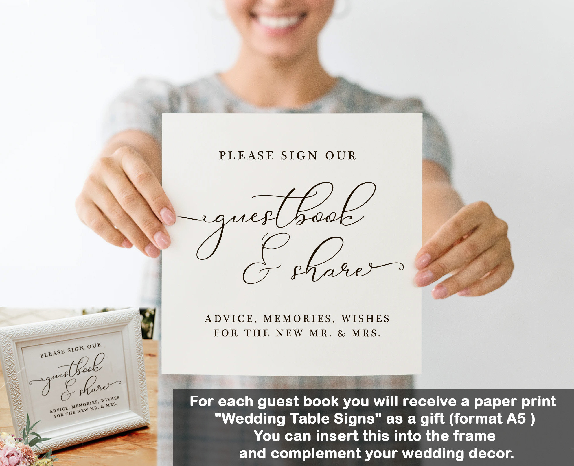 Custom Guest Book Personalized Wedding Guest Book Rustic Etsy