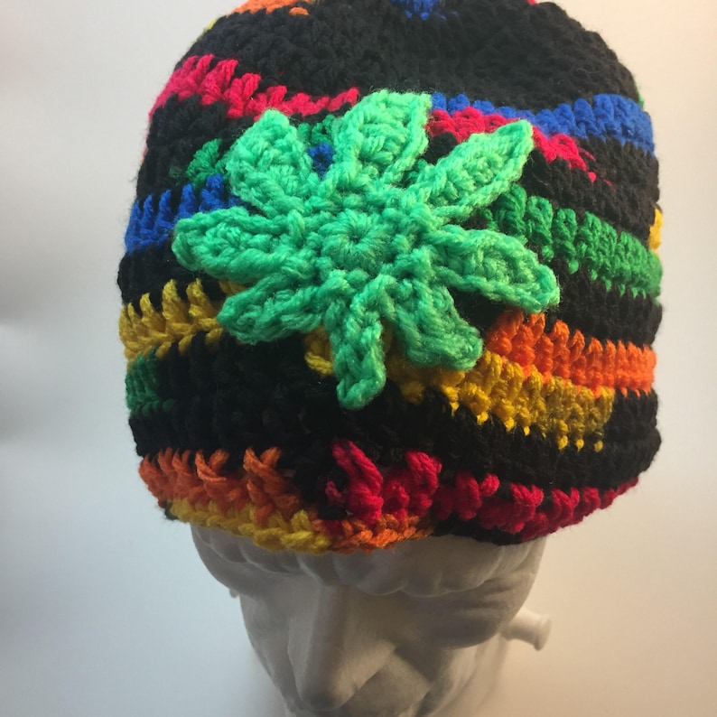 Messy Bun Hippie Hat