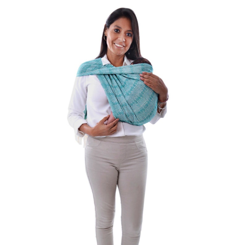 Baby carrier wrap mexican rebozo sling with user's guide. Etsy