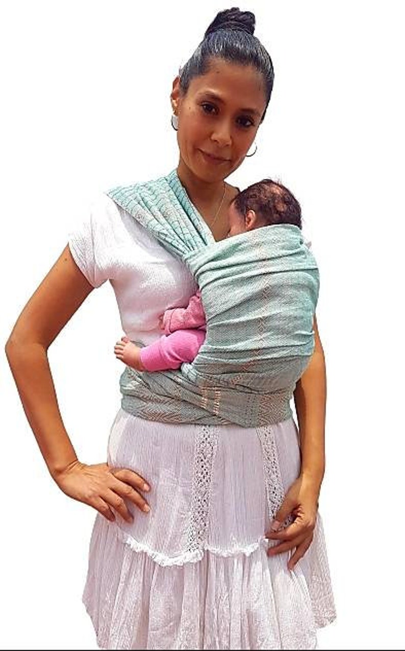 Baby Carrier Wrap Mexican Rebozo Sling Cotton W/ User's Etsy