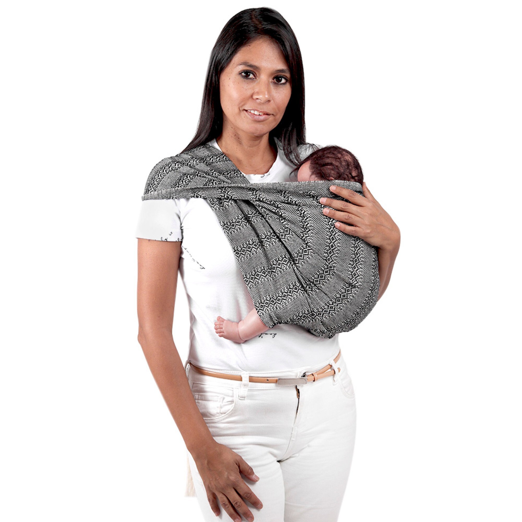 Baby carrier wrap mexican rebozo sling with user's guide Etsy 日本