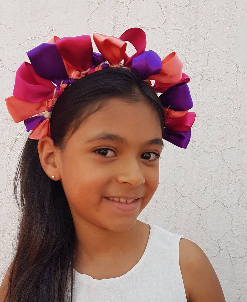 Mexican Braided Headband Tiara Headband Infant Adult Hair Etsy