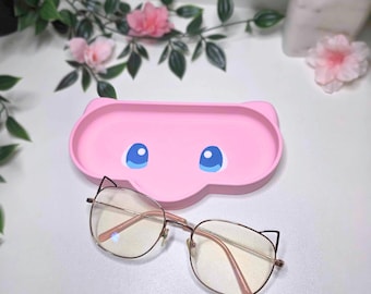 Pink Kitty Holder Tray  // 3D Printed Desk Organizer with Free Gift