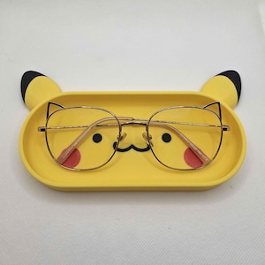 Pika Electric Mouse Glasses Holder Tray // 3D Printed Accessory with FREE Gift
