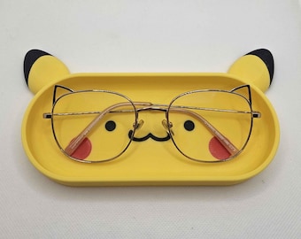 Piki Electric Mouse Glasses Holder Tray // 3D Printed Accessory with FREE Gift