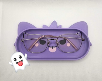 Ghost Cat Glasses Holder Tray // 3D Printed Accessory with FREE Gift