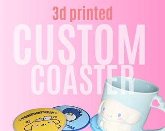 Custom Anime and Gaming Coasters