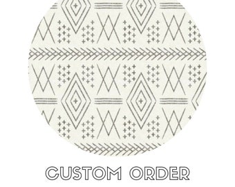 Custom Order - Cream Aztec