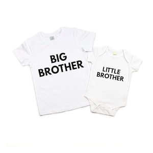 Sibling Shirts, Big Brother Shirt, Little Brother Bodysuit, Sibling Sets, Baby Announcement, Sibling Outfits, Matching Tees, Matching Shirts